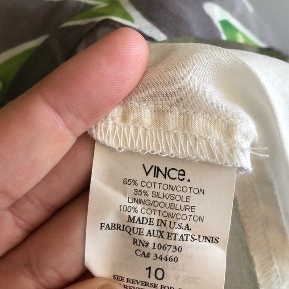 VINCE print dress - Picture 8 of 8